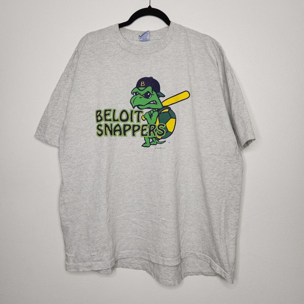Vintage Beloit Snappers Baseball 90s Retired XXL Shirt Wisconsin MLB Twins